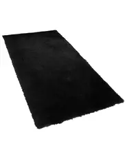 Korkeanukkainen matto EVREN Musta 80 x 150 cm_806018
