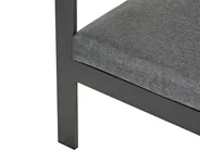 Garden Corner Sofa with Table 5 Seater MESSINA Grey/ Beige Left Hand_878316