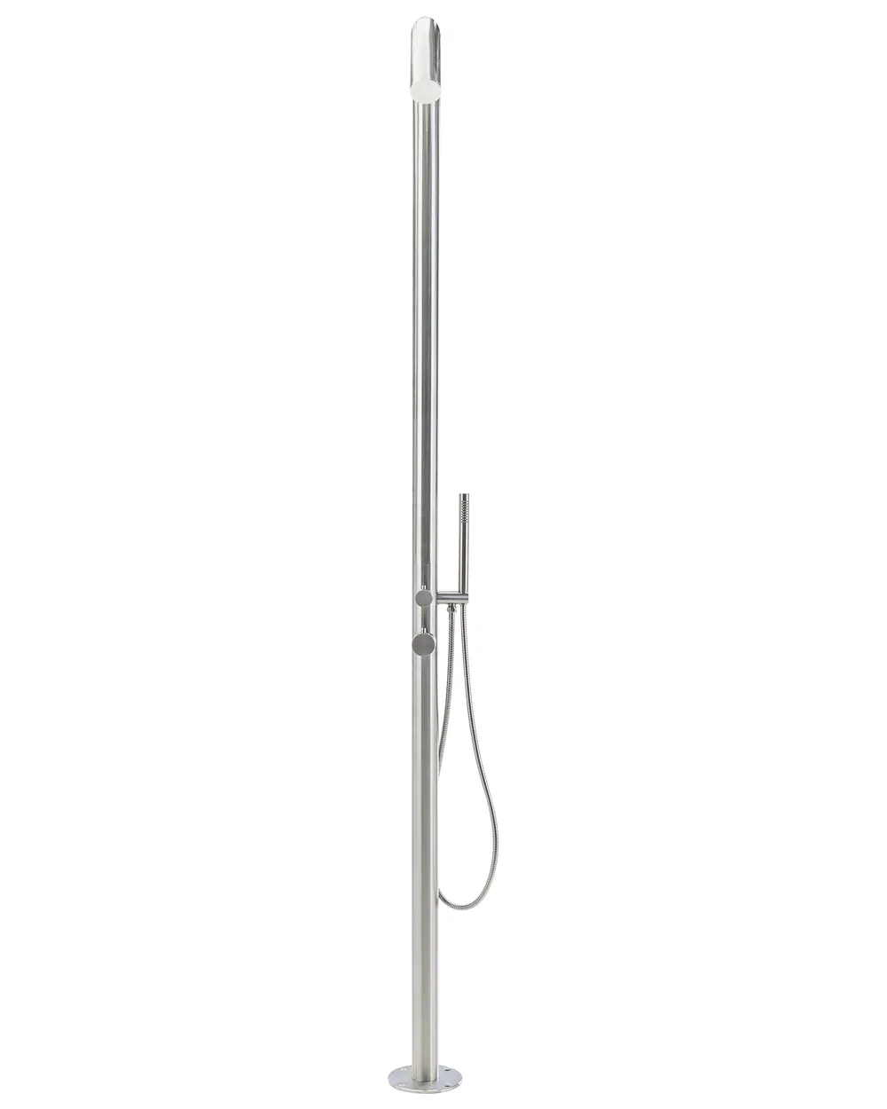 Freestanding Outdoor Shower BELIZON Silver_1078953