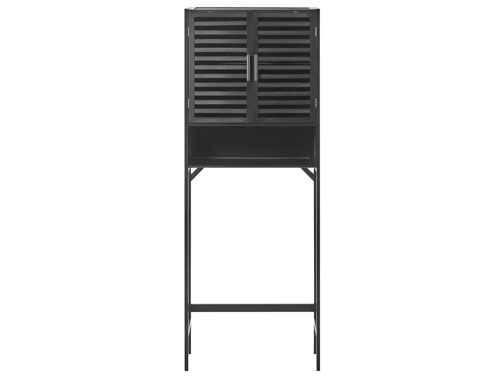Bathroom Cabinet OKARCHE Bamboo 63 cm Black_1031683