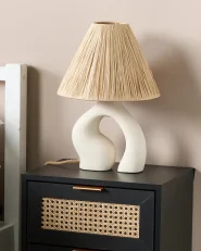 Table Lamp BARBAS Ceramic Natural_903564