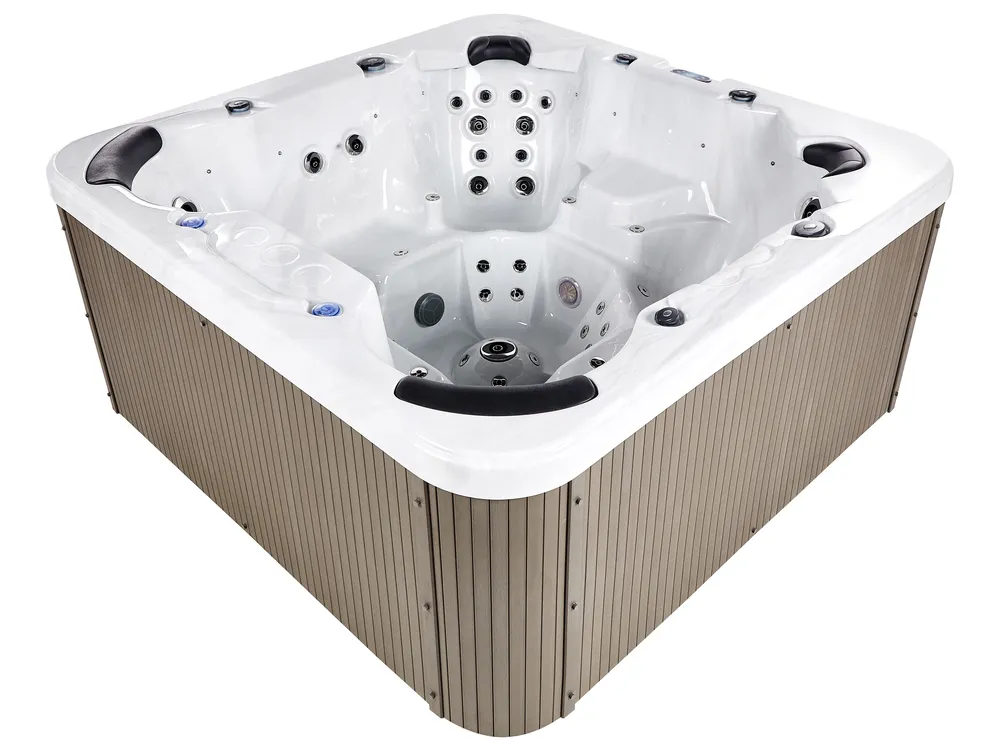 Outdoor Hot Tub with LED VILLARRICA White_965301