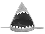 Pet Bed PIRANHA Felt Light Grey_783432