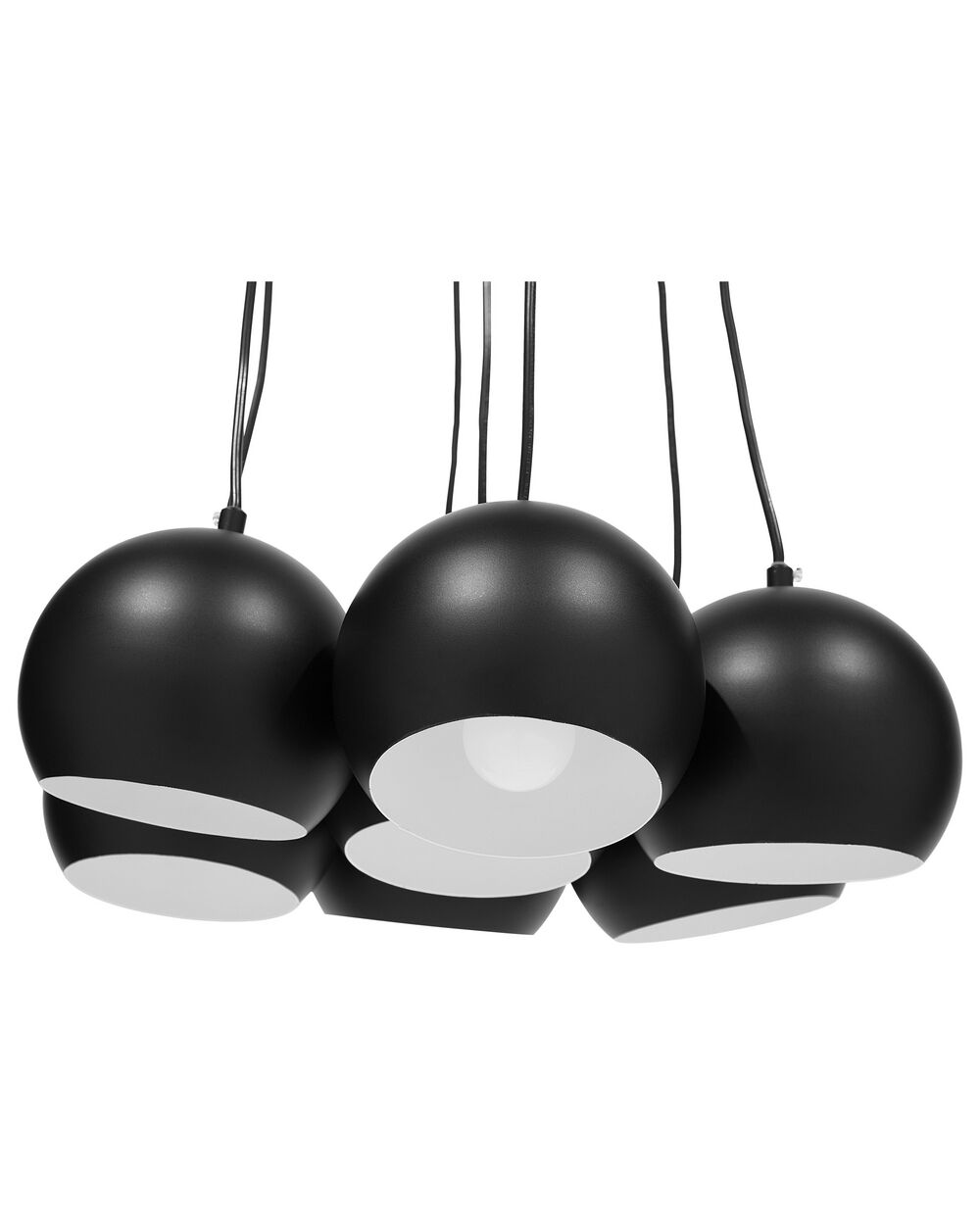 Pendant Lamp OLZA Metal Black