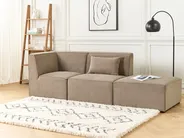 1-Seat Section LEMVIG Corduroy Taupe_876493