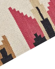 Rug GARNI Multicolour 200 x 300 cm Kilim Cotton_870147