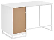 Skrivbord LEXTON 120 cm 60 cm Vit_1103827