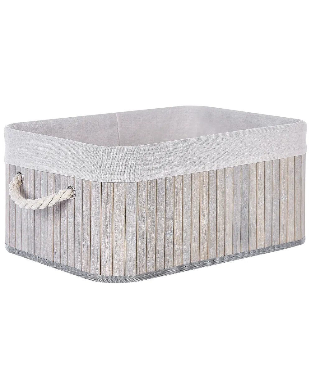 Set med 5 korgar TALPE Bambu Grå_849966