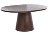 Uttrekkbart spisebord MOORE Mørk ask 120/160 cm 120 cm