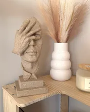 Figurine Face PUUMALA Grey_1173832