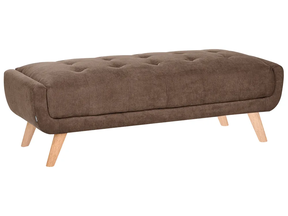 Soffa 2-sits HABO med fotpall Mörkbrun_1077322