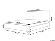 Bed Fabric AMBASSADOR 160 x 200 cm (EU King Size) Beige_712229