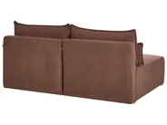 Modular Corner Sofa NERBO Boucle Brown Right Hand_1034474