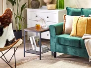 Side Table KENNER Dark Brown_824306