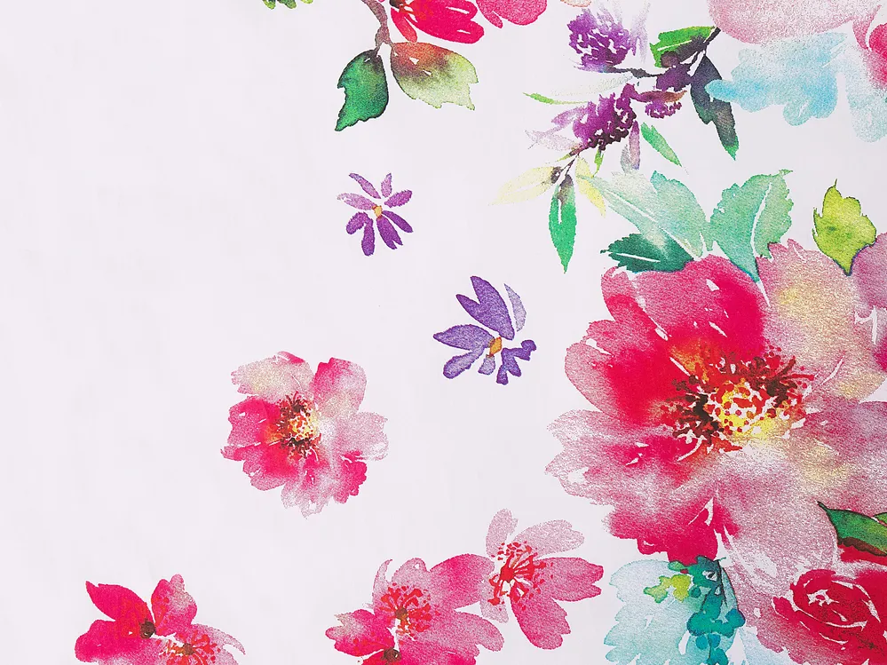 Påslakanset LARYNHILL 155 x 220 cm Bomullssatin Rosa_803107