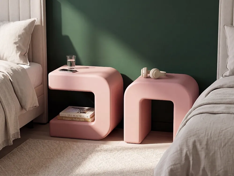 Sett med 2 sidebord MOZIA Rosa_1166111