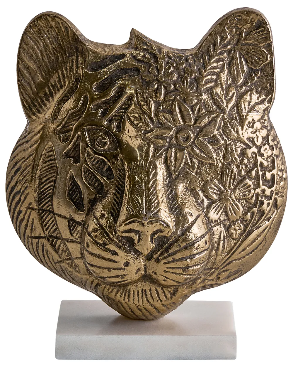 Figurine Tiger BROVA Metal Gold
