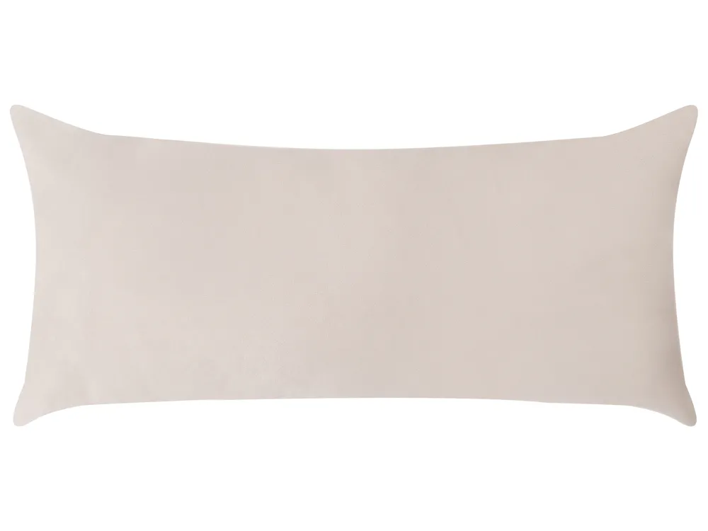 Sofa Bed 3 Seater EINA Velvet Light Beige_1057726