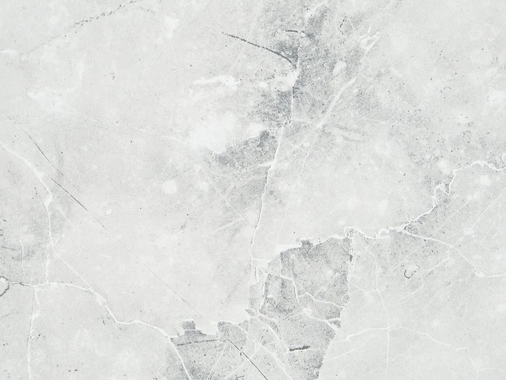 Dining Table EFTALIA White Marble 120/150 cm 80 cm_820744