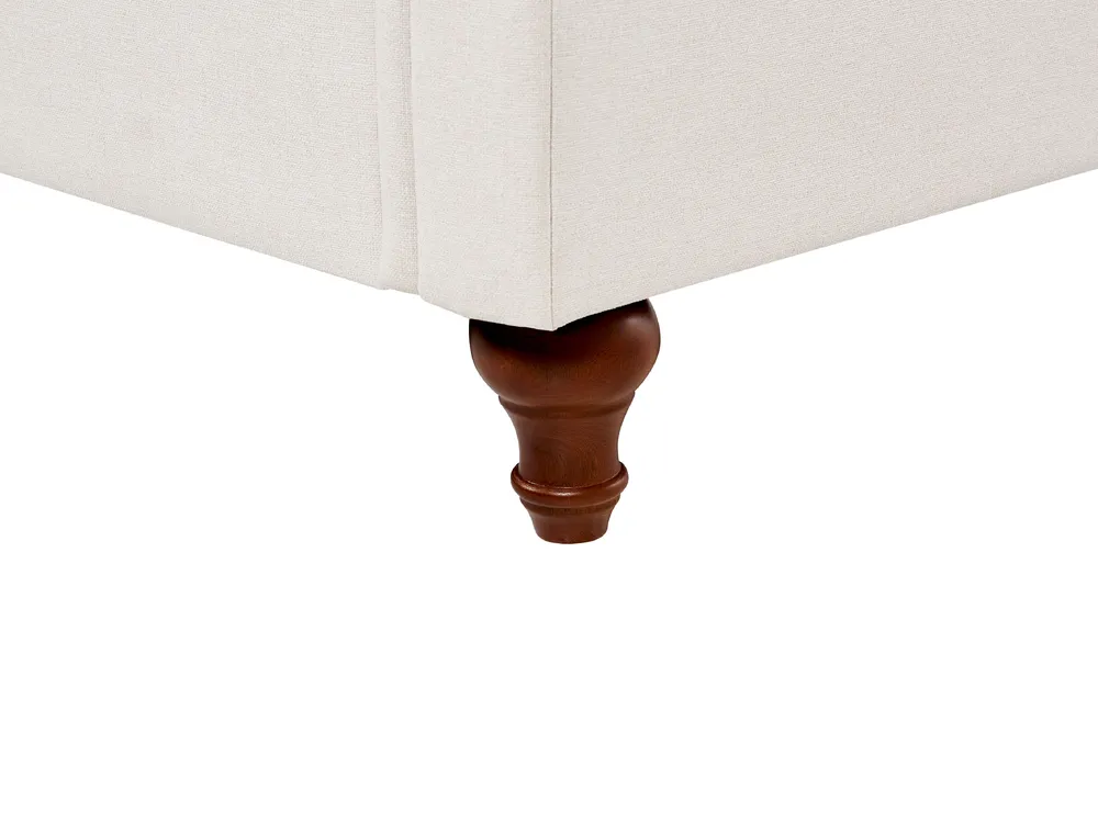 Sofa 3 Seater GINNERUP Fabric Light Beige_894770