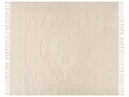 Blanket CHACK Cotton 200 x 220 cm Beige_1073802