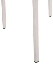 Set of 4 Garden Chairs GROSSETO PE Rattan Black_818419