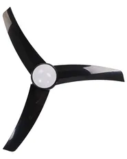 Ceiling Fan with Light JIBOA with Remote Black_870955