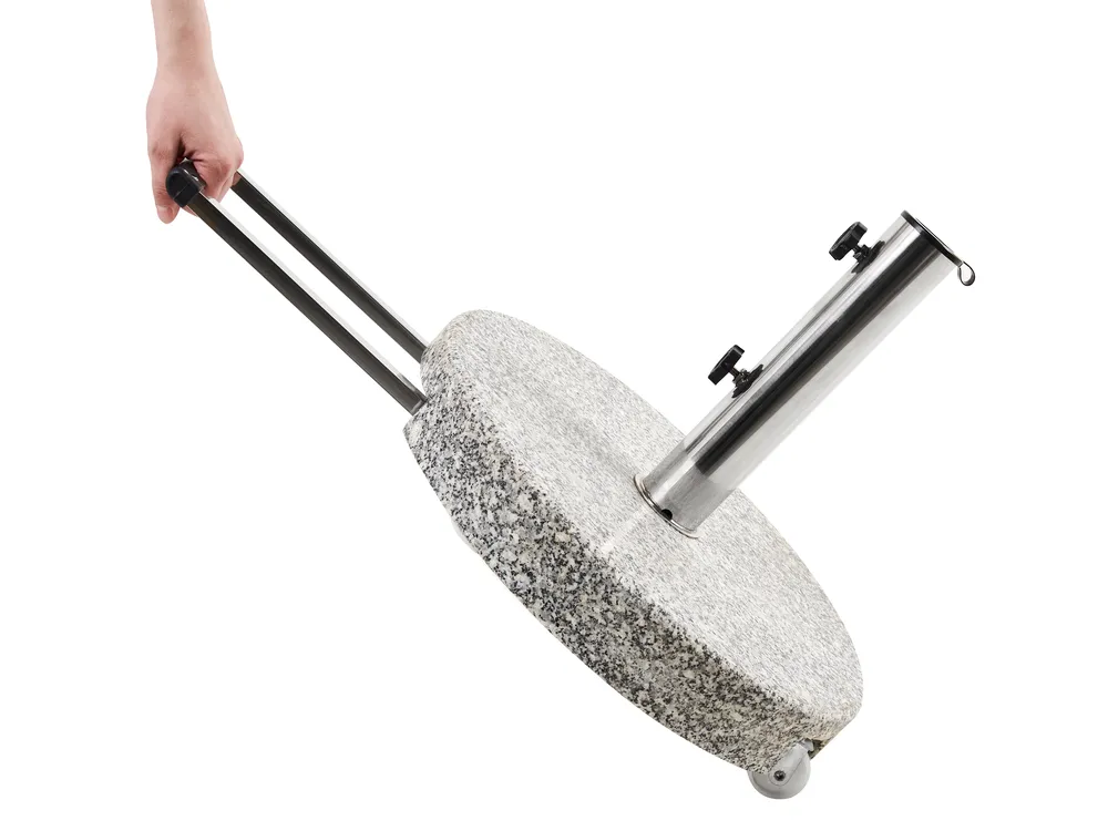 Parasol Base CERZETO Round Grey 30 kg_984456