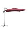 Cantilever Parasol 250 cm MONZA Burgundy