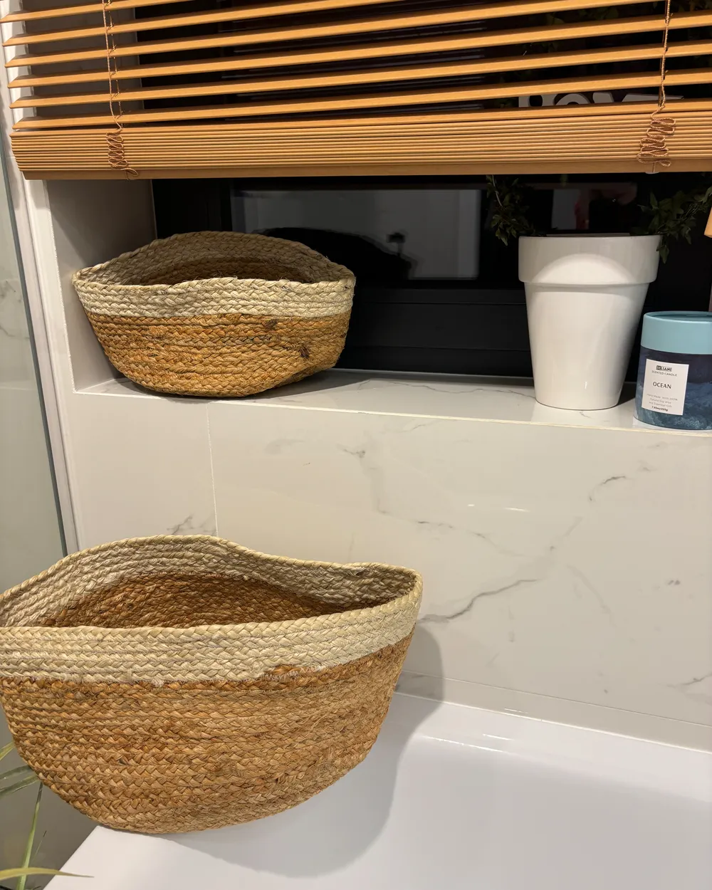 Sett med 3 kurver TAJORI Jute Naturlig_961718