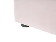 Säng med förvaring LUBBON Sammet Pastellrosa 140 x 200 cm_833875