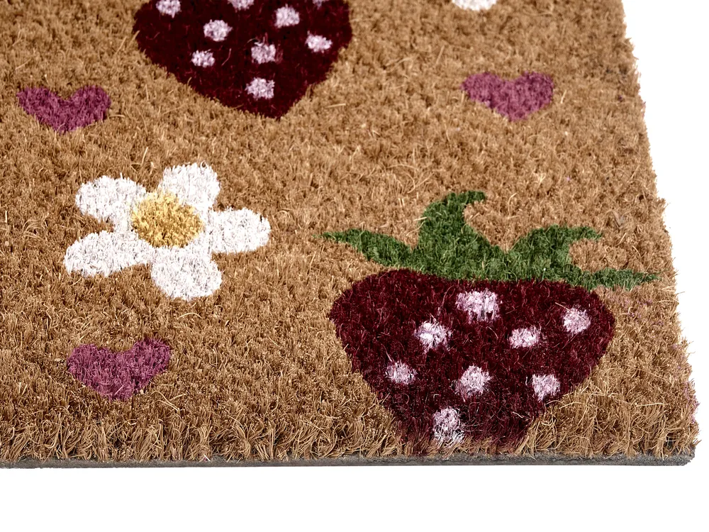 Dørmatte SHAININ Flerfarget 40 x 60 cm Kokosfiber_1049669