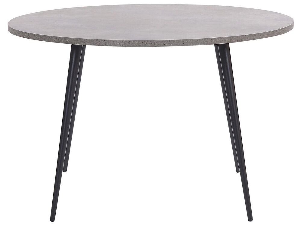 Matbord ODEON Grå betongeffekt 120 cm 120 cm