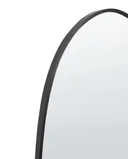 Wall Mirror DARNETS 45 cm 160 cm Metal Black_914852