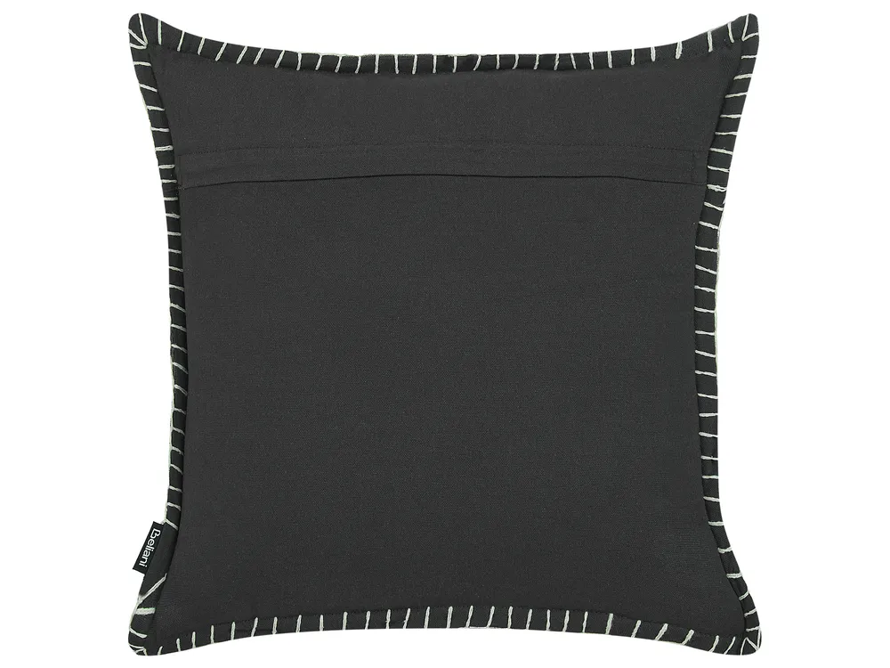 Set med 2 prydnadskuddar MELUR 45 x 45 cm Grå Monokromt_769014