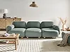 Modulsofa 3-seter AMLI Lysegrønn
