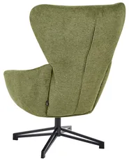 Swivel Armchair DALEN Fabric Green_1080665