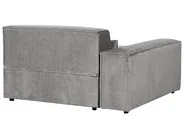 Modular Corner Sofa 3 Seater HELLNAR Fabric Grey Right Hand_911859