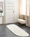 Matto BERANI Vaaleanbeige 80 x 250 cm Viskoosi