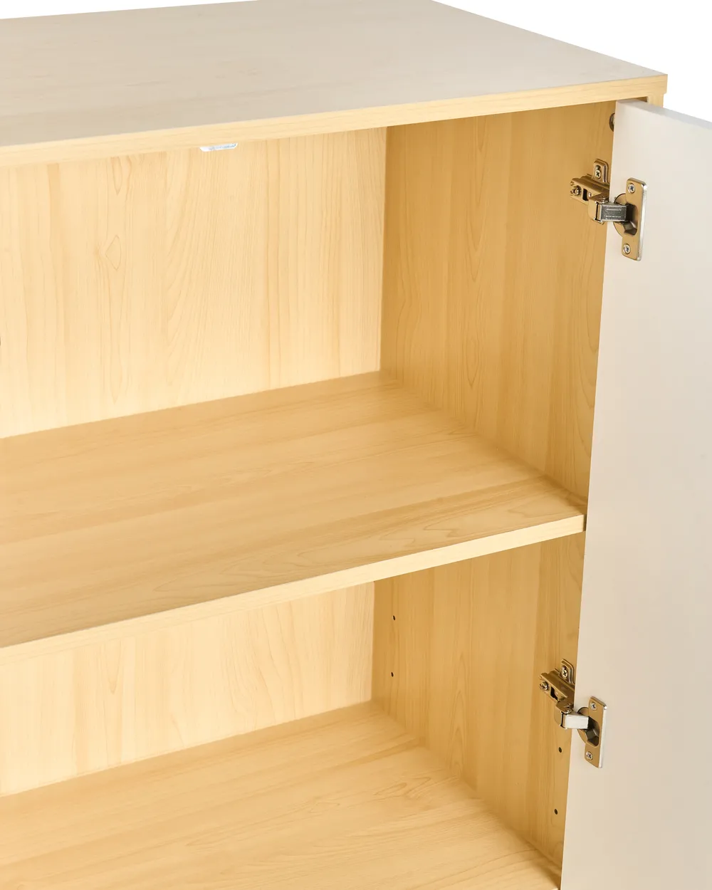 Storage Unit ZEHNA Light Brown/ White_980082