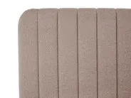 Säng med förvaring LUNAN Bouclé Taupe 180 x 200 cm_1048589