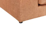 Sofa 3 Seater GLORVIKA Fabric Orange_924809