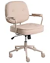Työtuoli PARAMUS Keinonahka Beige