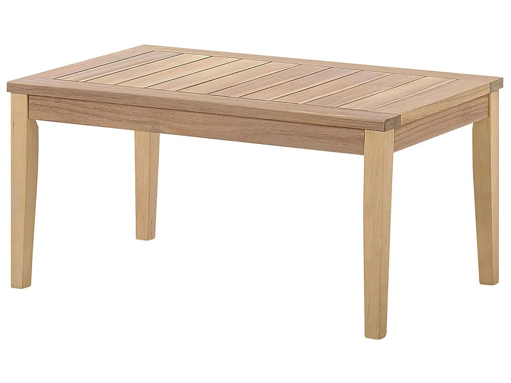 Garden Lounge Set with Table 4 Seater PALLANO Acacia Wood Taupe_777926