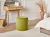 Pouffe LOVETT Velvet Olive Green