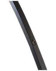 Floor Lamp BENUE Metal Black_675481