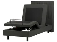 Adjustable Bed Fabric CASTELLAN 90 x 200 cm (EU Single) Dark Grey_987343