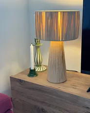 Table Lamp WELMEL Wicker Natural_1030998