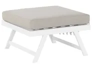 Garden Corner Sofa with Table 5 Seater COCCORINO Metal Taupe_776766