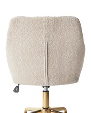 Skrivbordsstol PALMDALE Bouclé Beige_949067